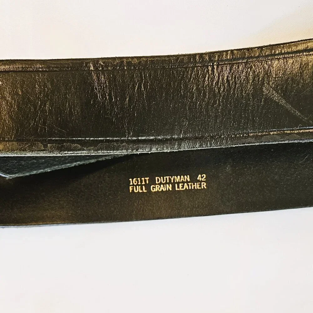 Duty Man 1611T Full Grain Leather Utility Work Wear Belt  42 X 1-3/4